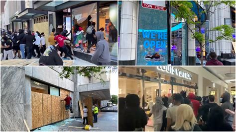 Luxury Stores Looted and Vandalized Amid George Floyd Death 